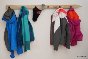 Ski Garderobenleiste „Spitze Deluxe – BlackCeramic“