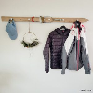 Ski Garderobenleiste „WhiteCeramic“