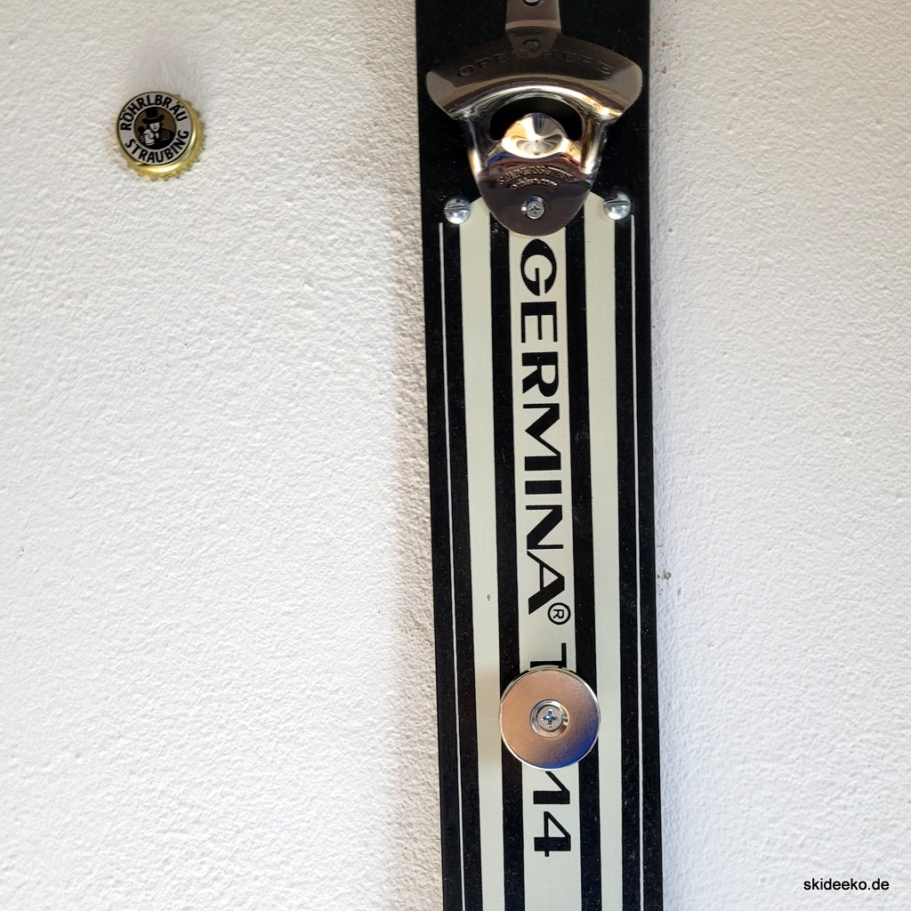 Flaschenöffner-Ski "Schwarze Piste" – Bild 4