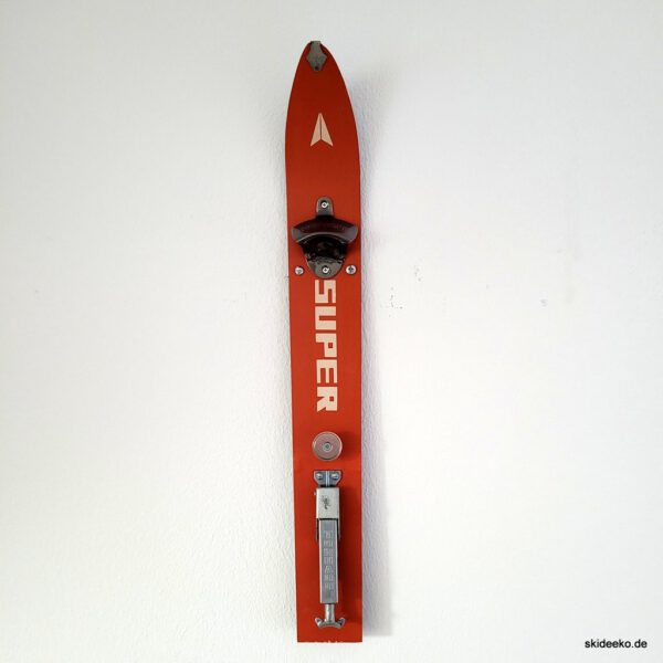 Flaschenöffner-Ski "SUPER Orange" – Bild 8