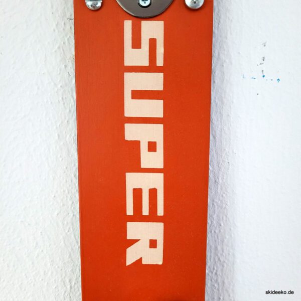 Flaschenöffner-Ski "SUPER Orange" – Bild 5