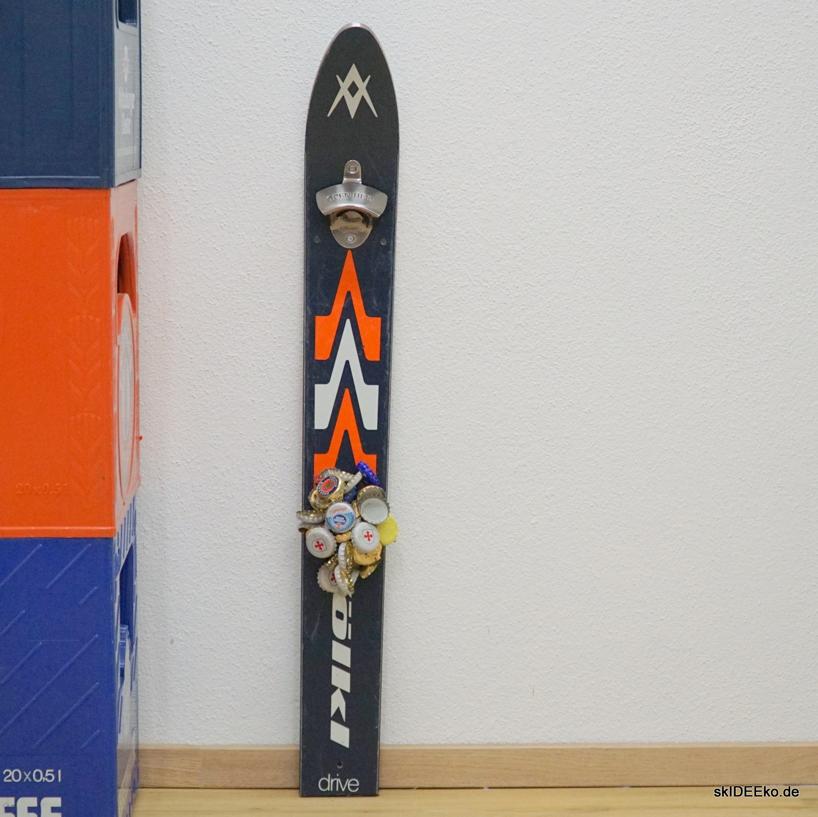 Flaschenöffner-Ski "Wander-Hans"